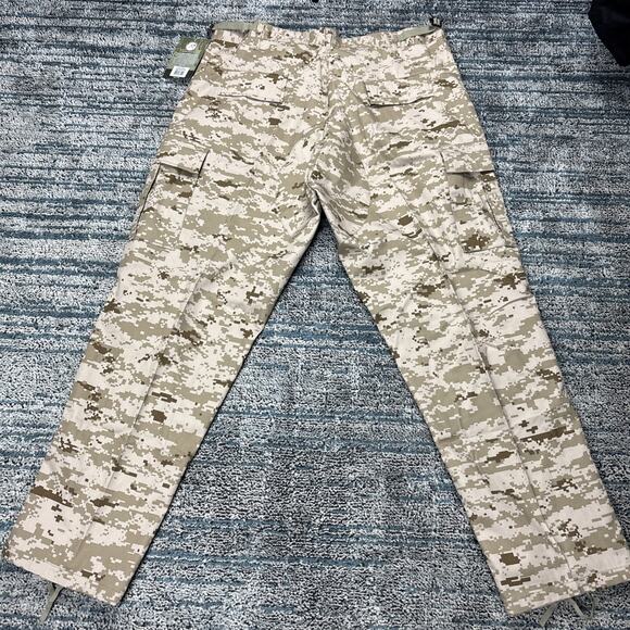 Desert Digital Camouflage Military BDU Cargo Bottoms Fatigue Trouser Size XL - Picture 7 of 7